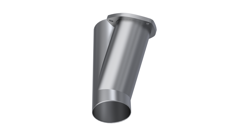 QTP 10350 Exhaust Cutout Manual Stainless Steel Polished Weld-On 3 1/2" Diameter