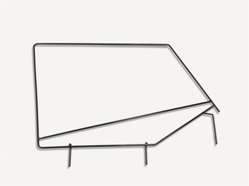 RAMPAGE 89699 -Replacement Window Frame for 1987-1995 Jeep Wrangler