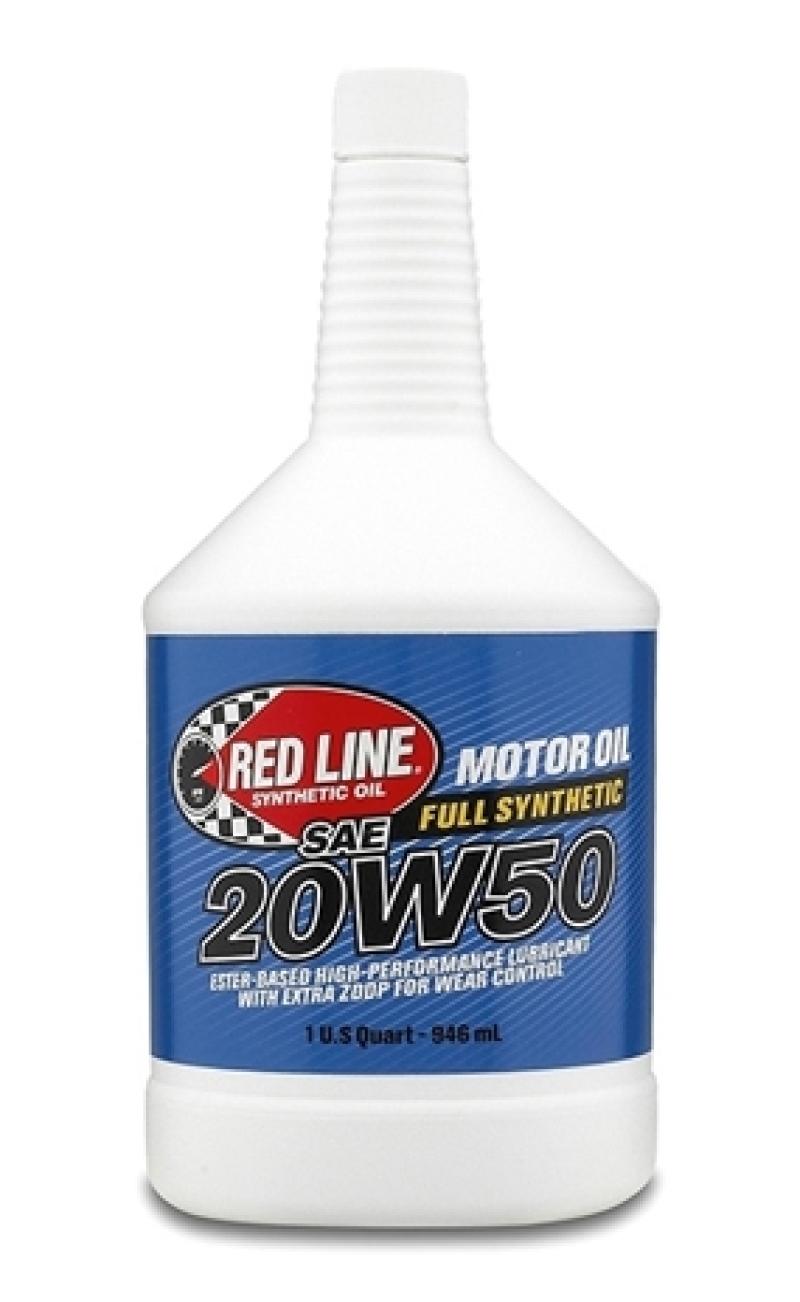 Red Line 20W50 Motor Oil Quart - 12504