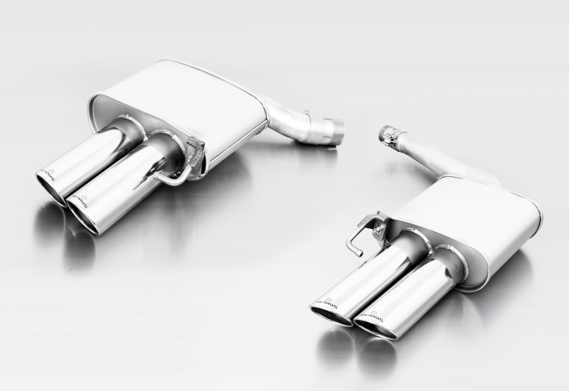 Remus 2007 Audi S5 Quattro Coupe (B8) 4.2L V8 Sport Exhaust Right w/84mm Angled Tail Pipe Set - 049208 0556R
