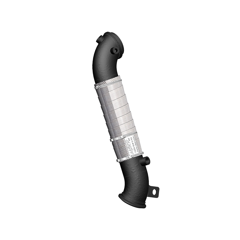 MBRP 11-15 Chev/GMC 6.6L Duramax 3in Black Turbo Down Pipe - GMCA427