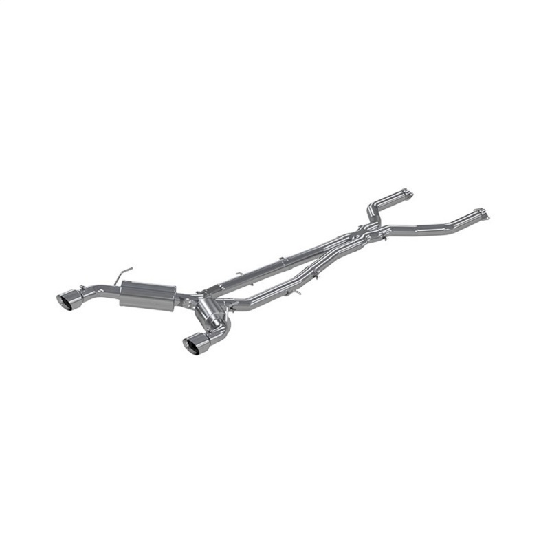 MBRP S4400304 3" Cat Back Exhaust Dual Rear T304 For Infiniti Q50 RWD/AWD 16-19