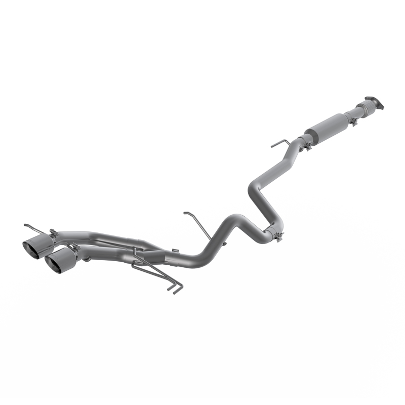 MBRP S4703304 Exhaust System Cat-Back 304 Driver Side Exit Natural Polished Tip