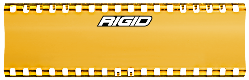 Rigid Industries 6in SR-Series Light Cover - Amber - 105863