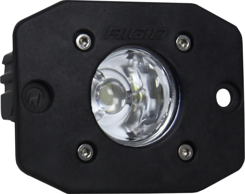 Rigid Industries 20621 Ignite Series Flood Light; Flush Mounted; Black Housing