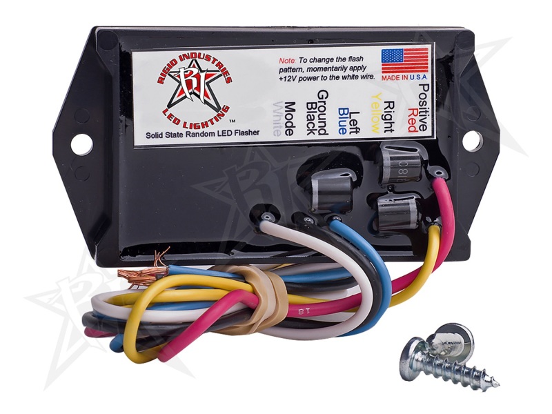 Rigid Industries 40612 LED Flasher - 6 Amp; 2 Output; 12 Volt