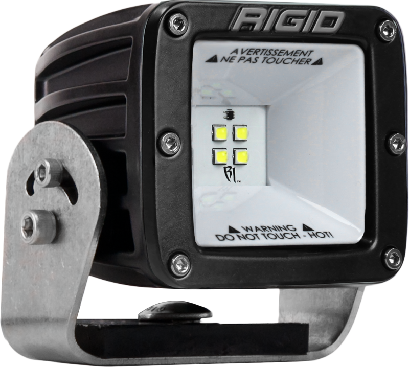 Rigid Industries 681513 2x2 Scene LED Light - 115 Degree, Black, DC Power