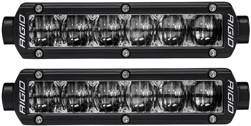 Rigid Industries 906703 SR-Series 6" Fog Light - 21 Watts, 6 LED (Pair) NEW