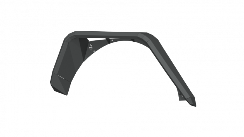 Road Armor 18-21 Jeep Wrangler JL Stealth Wide Rear Fender Flare Body Armor - Tex Blk - 518AFRWB