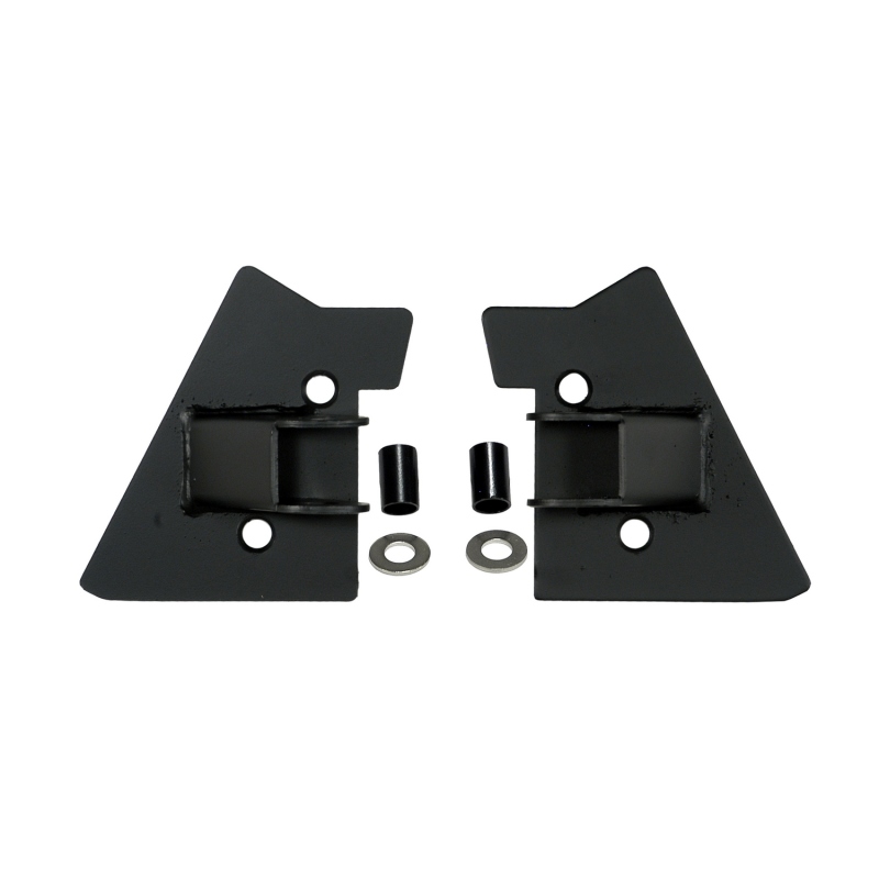 Rugged Ridge 11025.02 Mirror Relocation Bracket; 2pc; Blk PC For 97-02 Jeep