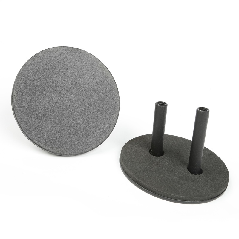 Rugged Ridge 07-18 Jeep Wrangler JK Textured Black Mirror Filler Plates - 11025.06