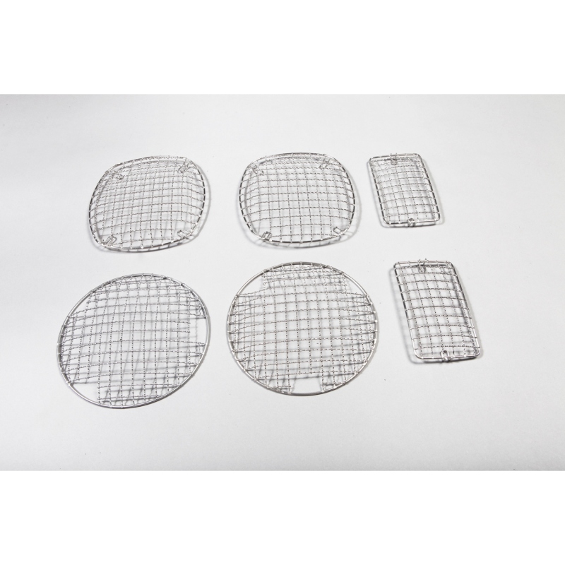 Rugged Ridge 11102.03 Stone Guard Kit Head Light Protectors 6 pc. Stainless NEW