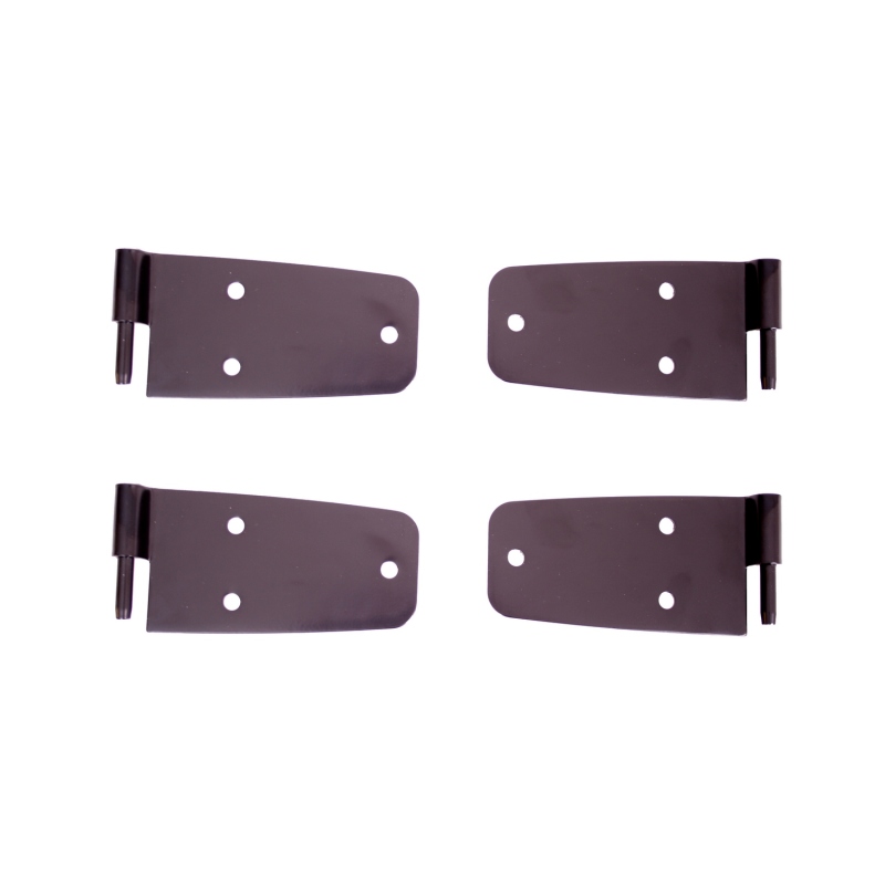 Rugged Ridge 76-86 Jeep CJ Black Door Hinge Kit - 11202.02