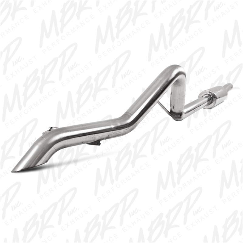 MBRP 2007-2009 Jeep Wrangler (JK) 3.8L V6 4 dr Off-Road Tail Pipe Muffler before Axle - S5514409