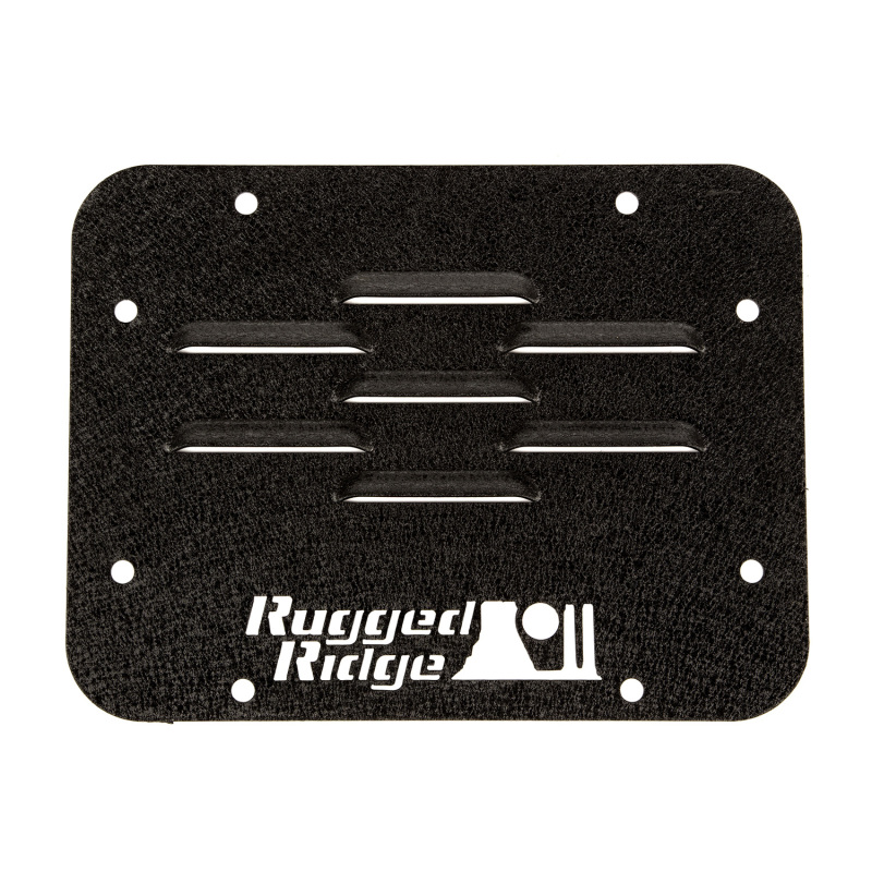 Rugged Ridge 11586.10 Tire Carrier Delete Plate Fits 2007-2018 Jeep Wrangler JK