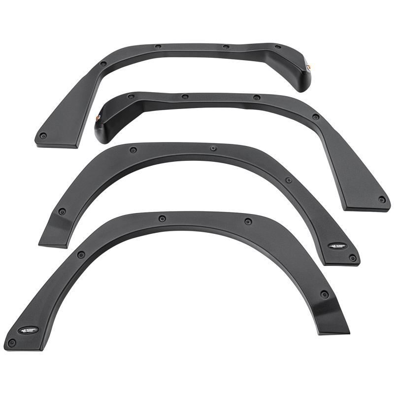 Rugged Ridge 11641.12 Fender Flare Set Front & Rear For Jeep Wrangler NEW