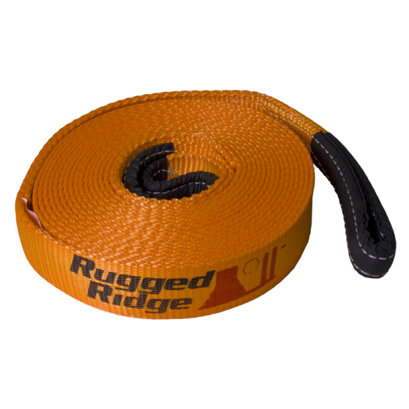 Rugged Ridge 15104.01 Recovery Strap; 2 in. x 30 ft.; 30000 lbs.
