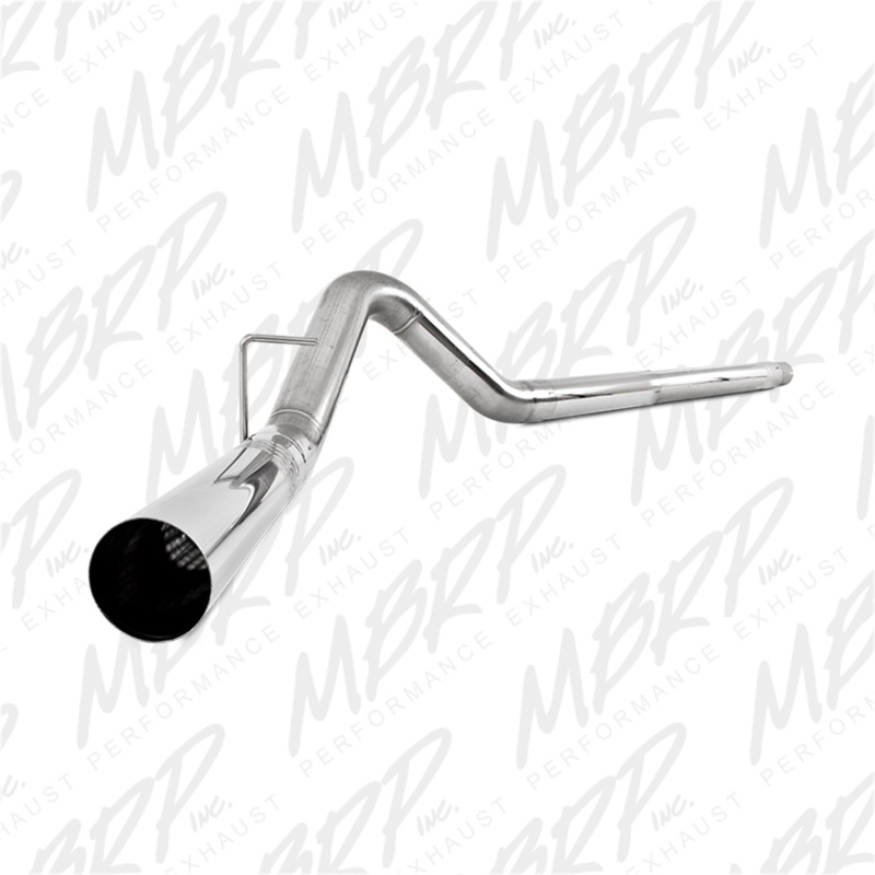 MBRP 2008-2010 Ford F250/350/450 6.4L 4in Filter Back Single No Tip Exhaust System - S6242SLM