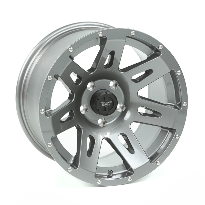 Rugged Ridge XHD Wheel Gun Metal 17x9 5 on 5 JK/JL/JT - 15301.30