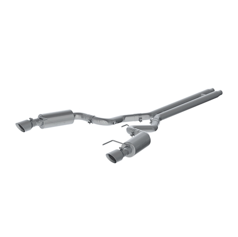 MBRP S7239409 Exhaust System Cat-Back Split Rear Exit Natural Polished Tip