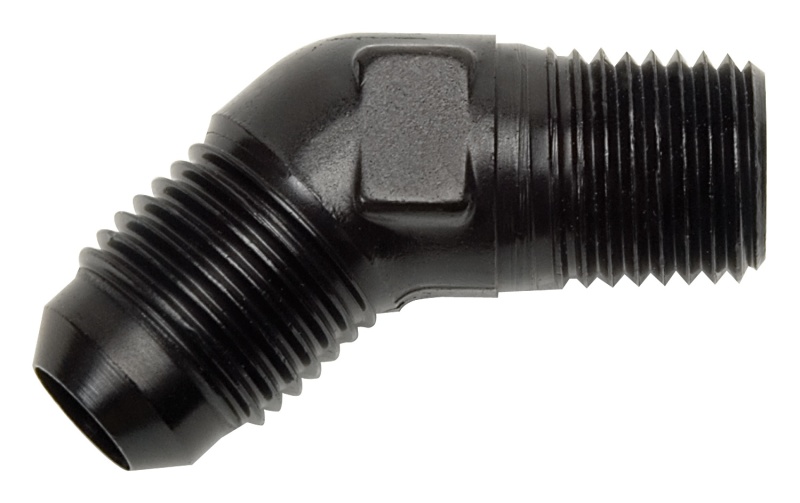 Russell 662393 Adapter Fitting 45 Deg. Flare -6 AN Male to 3/8" NPT Male
