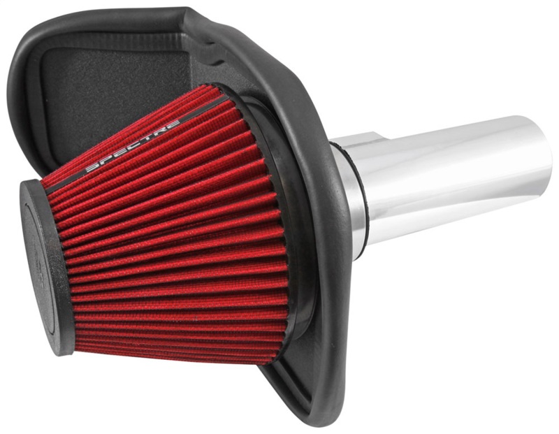 Spectre 11-15 Chevy Cruze 1.4L Air Intake Kit - Polished w/Red Filter - 9044