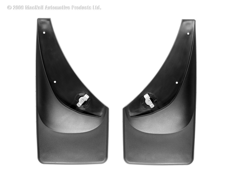 WeatherTech 99-07 Chevrolet Silverado No Drill Mudflaps - Black - 120006