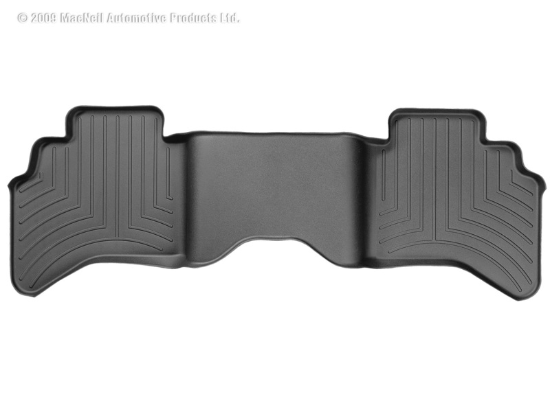 WeatherTech 02-06 Dodge Ram 1500 Pickup QuadCab Rear FloorLiner - Black - 440042