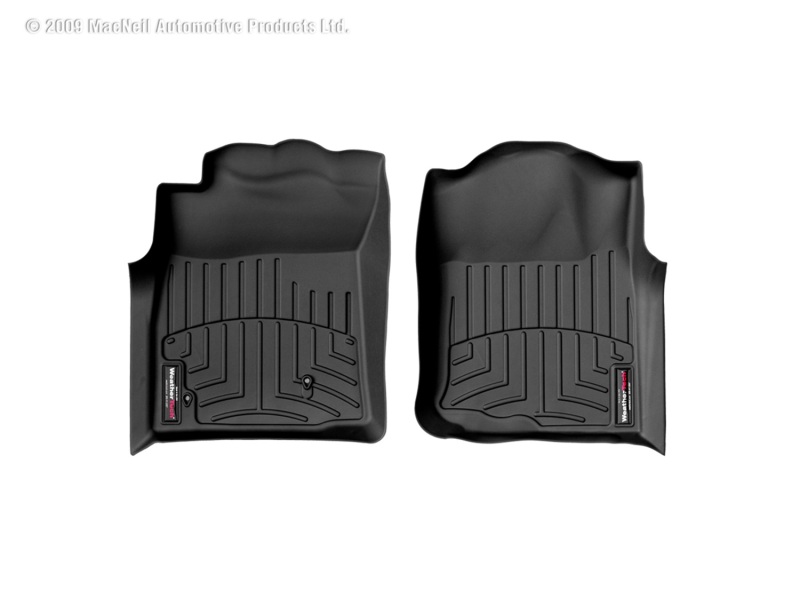 WeatherTech 05-11 Toyota Tacoma Access Cab Front FloorLiner - Black - 440211