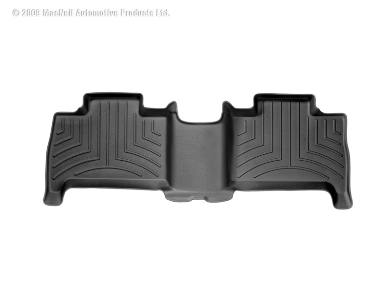 WeatherTech 06+ Hummer H3 Rear FloorLiner - Black - 440342