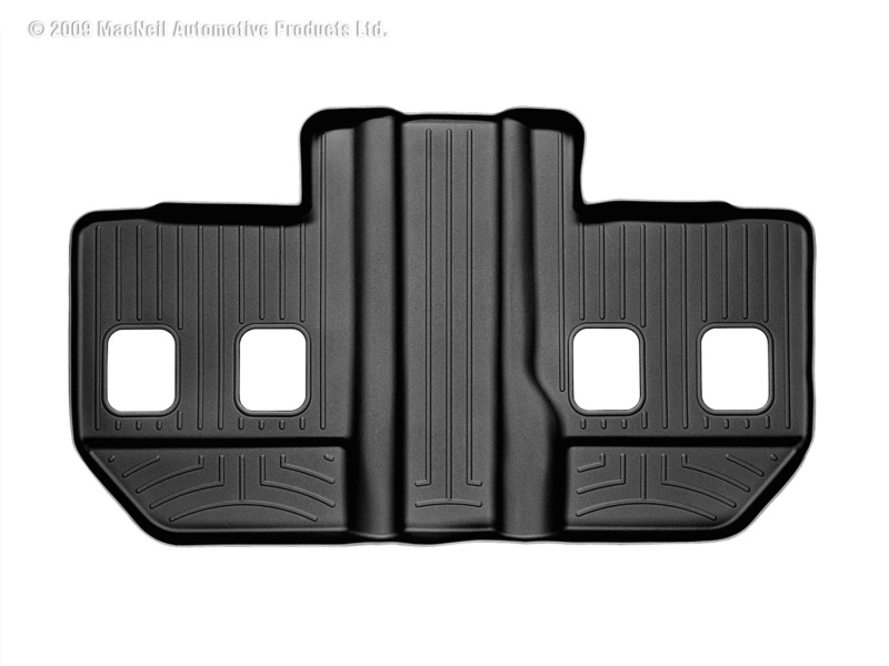 WeatherTech 07-13 Cadillac Escalade ESV Rear FloorLiner - Black - 440665