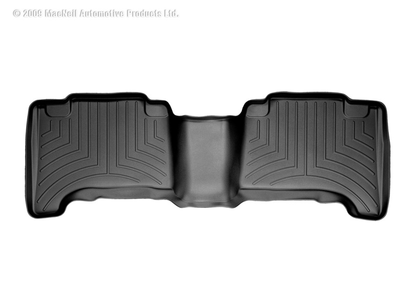 WeatherTech 03-06 Lexus GX470 Rear FloorLiner - Black - 440702