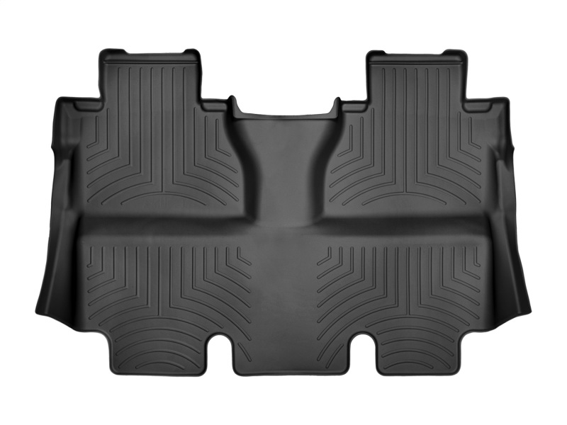 WeatherTech 14+ Toyota Tundra CrewMax Rear FloorLiners - Black - 440938