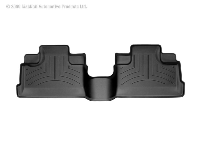 WeatherTech 07+ Jeep Wrangler Unlimited Rear FloorLiner - Black - 441052
