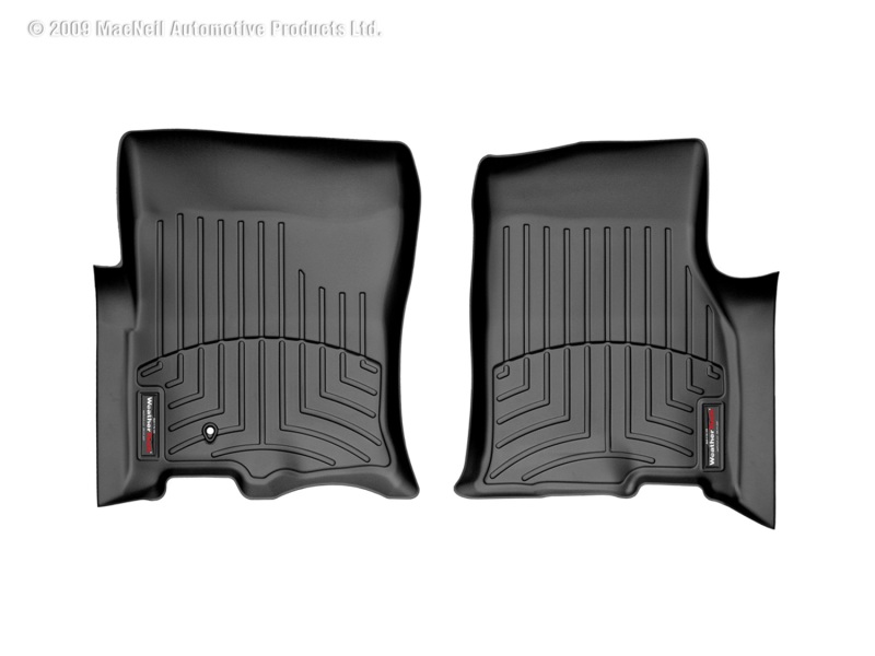 WeatherTech 07+ Ford Expedition Front FloorLiner - Black - 441071