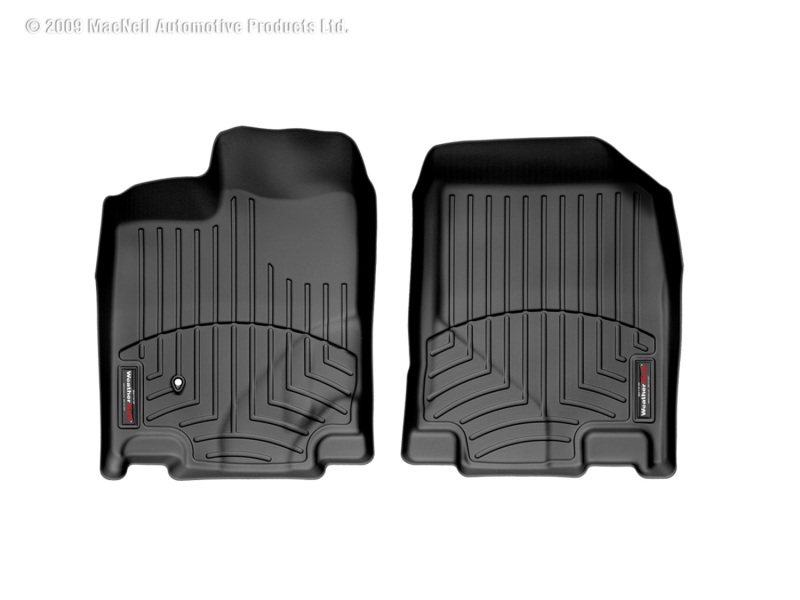 WeatherTech 07-12 Ford Edge Front FloorLiner - Black - 441101