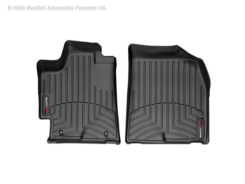 WeatherTech 08-13 Toyota Highlander Front FloorLiner - Black - 441151