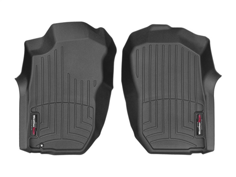 WeatherTech 01-04 Toyota Tacoma (Double Cab Only) Front FloorLiner - Black - 4412121