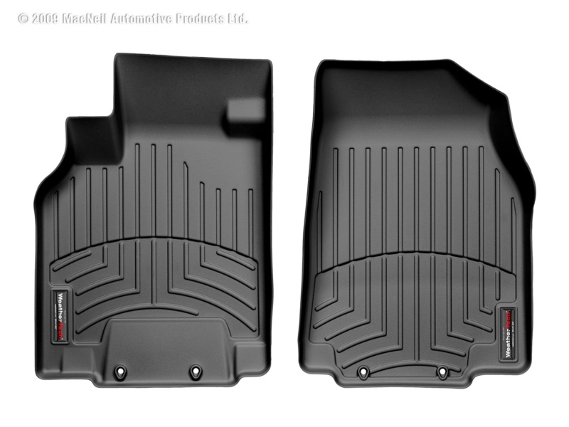 WeatherTech 07+ Mazda CX-9 Front FloorLiner - Black - 441531