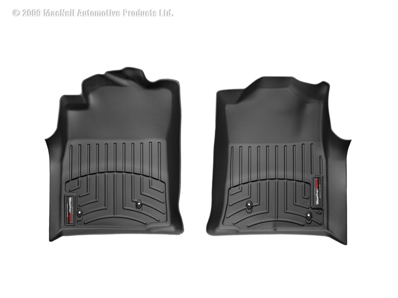 WeatherTech 05-11 Toyota Tacoma Front FloorLiner - Black - 441781