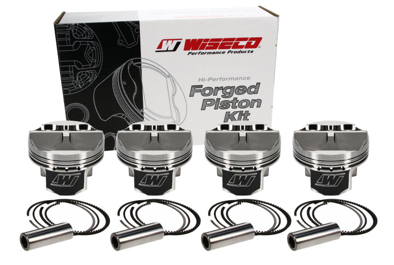 Wiseco K650M865AP Dome Piston Set - 3.386" Bore; +10.5cc (Set of 4)