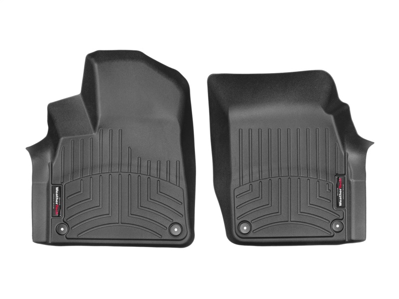 WeatherTech 17+ Audi Q7 Front FloorLiners - Black - 448871