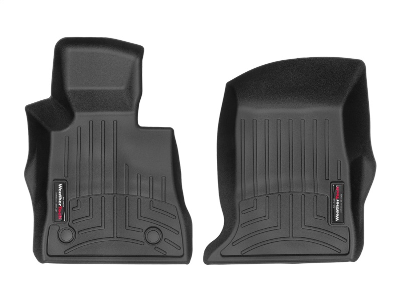 WeatherTech 2016 Chevrolet Camaro Front FloorLiners - Black - 449011