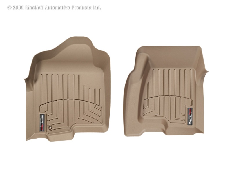 WeatherTech 99-00 Chevrolet Silverado Crew Cab Front FloorLiner - Tan - 450031