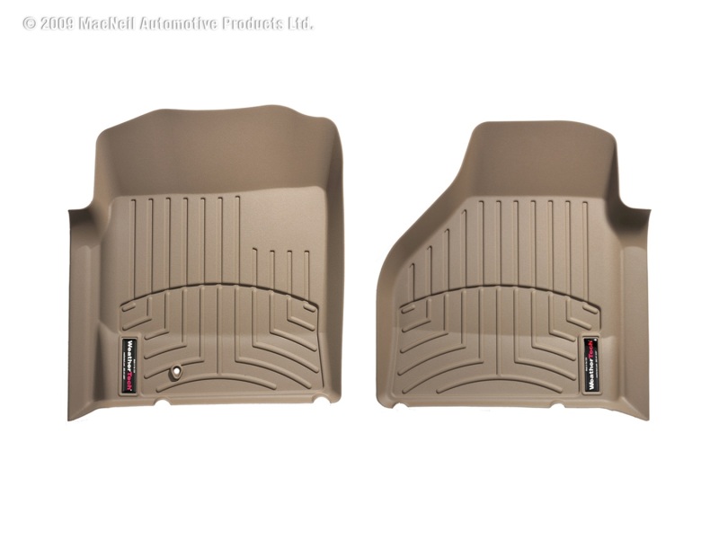 WeatherTech 02-06 Dodge Ram 1500 Pickup QuadCab Front FloorLiner - Tan - 450121