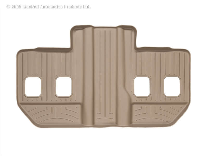 WeatherTech 07-13 Cadillac Escalade ESV Rear FloorLiner - Tan - 450665