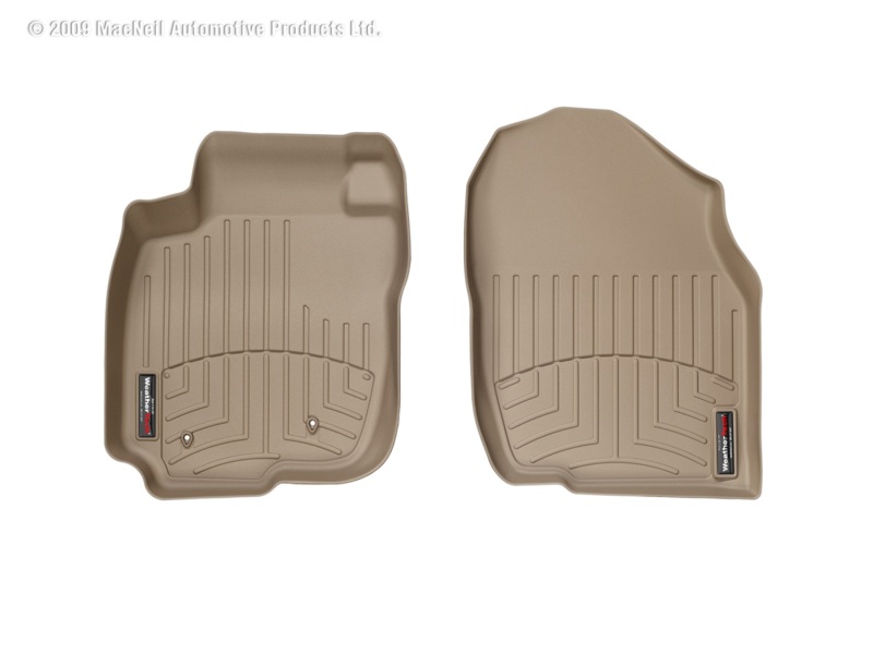 WeatherTech 06-12 Toyota RAV4 Front FloorLiner - Tan - 450721