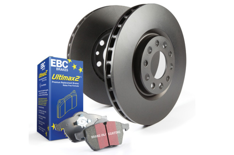 EBC S1KR1234 Rear S1 Kits Ultimax 2 and RK Rotors For GMC Sierra 1500