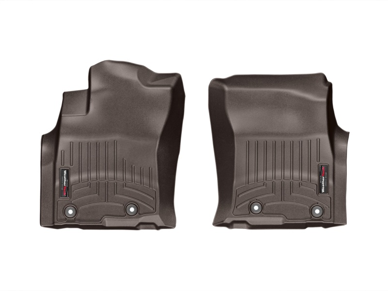 WeatherTech 2013-2014 Toyota 4Runner Front FloorLiner - Cocoa - 474931