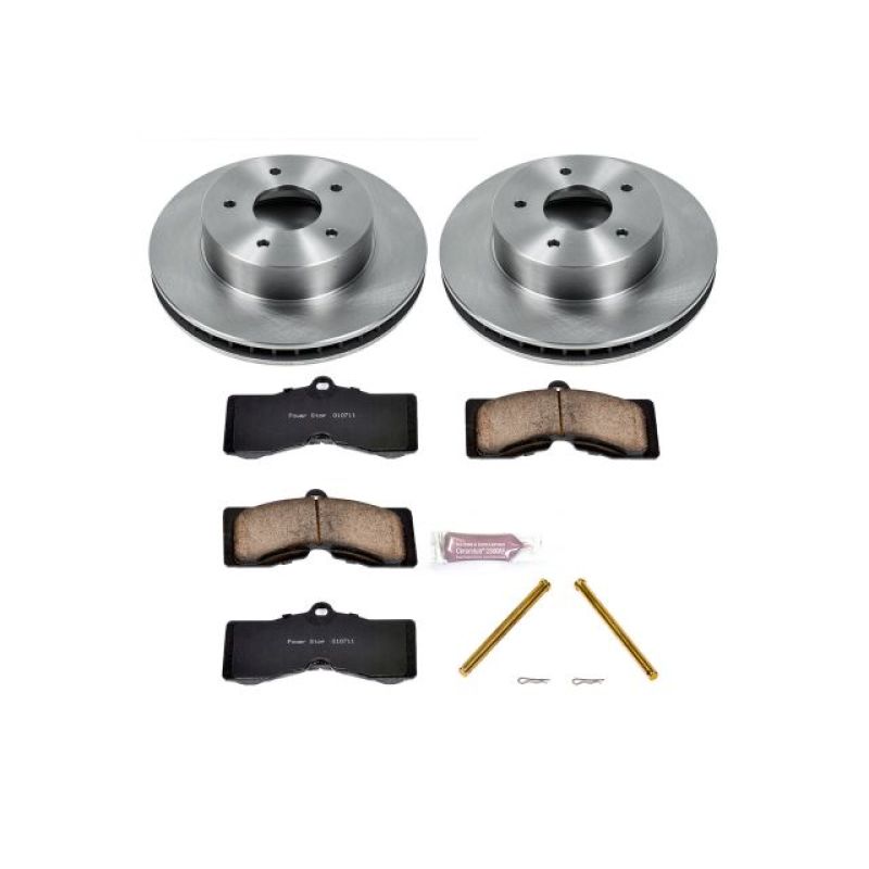 Power Stop 63-82 Chevrolet Corvette Front Autospecialty Brake Kit - KOE2598